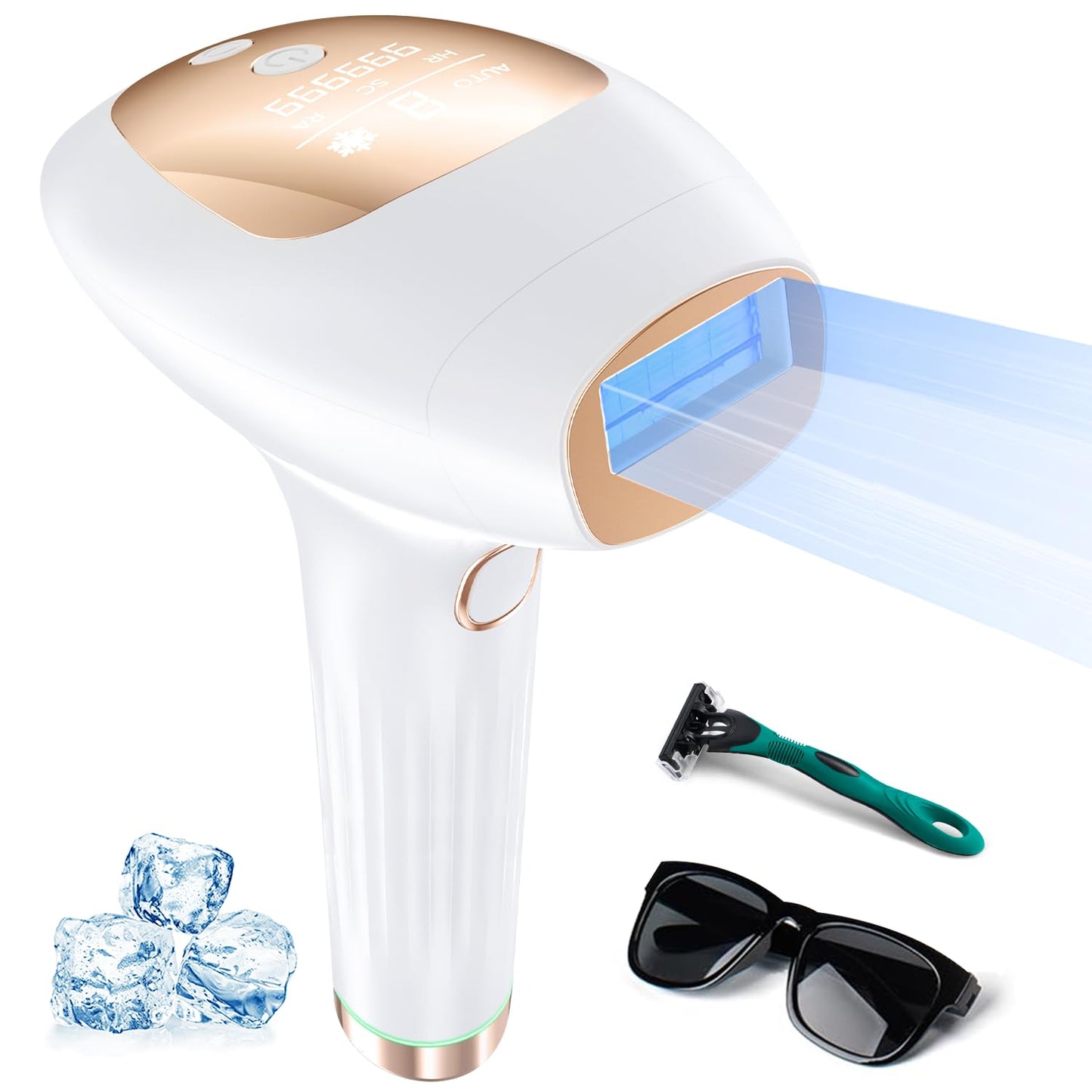 Professional IPL Laser Hair Removal Device – Safe & Effective