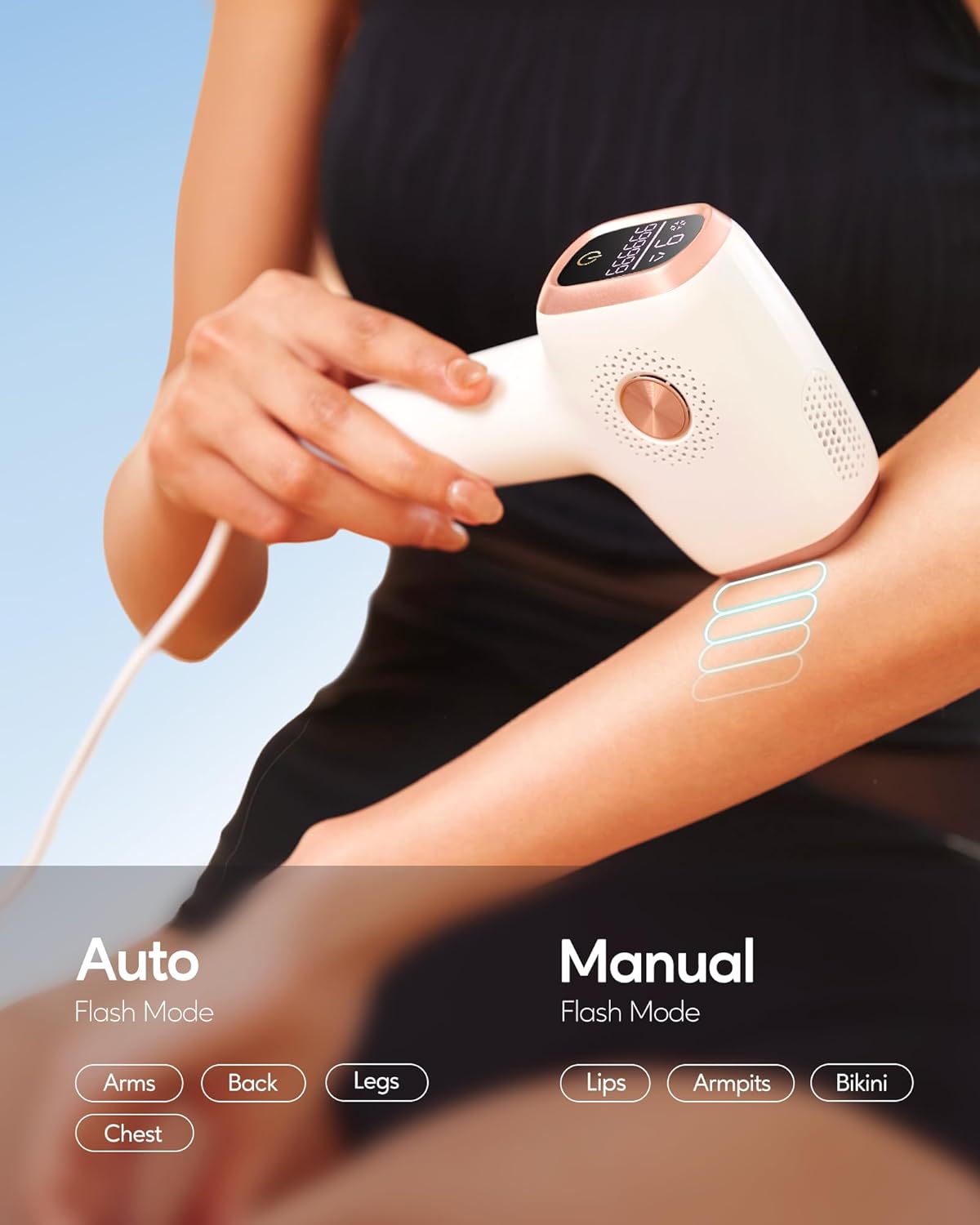 Professional IPL Laser Hair Removal Device – Safe & Effective